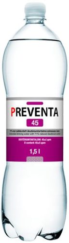 Preventa-45 reduced deuterium 1,5l still water
