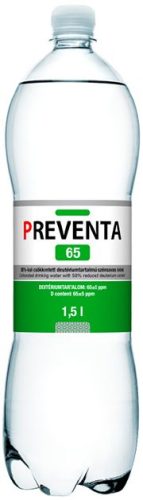 Preventa-65 csökkentett deutériumtartalmú 1,5l szénsavas víz