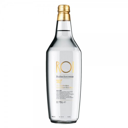 Roi premium water 0,5l gold glas bottle