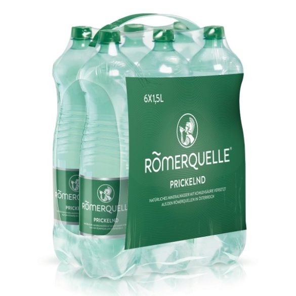 Römerquelle mineral water1,5l sparkling in PET bottle