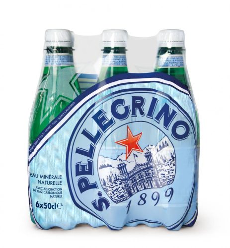 San Pellegrino mineral water 0,5l sparkling in PET bottle