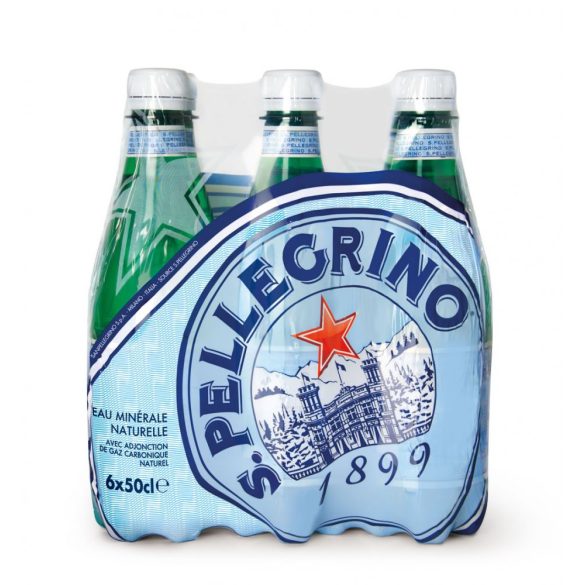 San Pellegrino mineral water 0,5l sparkling in PET bottle