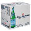 San Pellegrino mineral water 0,75l sparkling in glass 