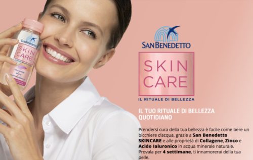 San Benedetto 0,22l Skin Care kollagén+zink+hialuronsav szépség ital (visszaváltható, Betéti díjas +50.-Ft )