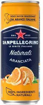 San Pellegrino Aranciata (narancs) 0,33 dobozban