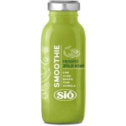 SIÓ Smoothie Frissítő zöld kiwi 2.5 dl üveg palackban