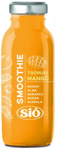 SIó Smoothie Trópusi mangó 2.5 dl üveg palackban