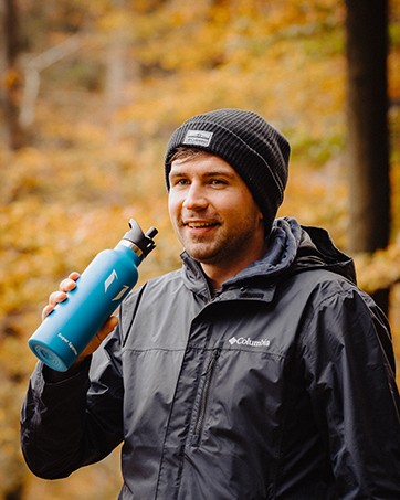 Super Sparrow Hot or Cold stainless steel water bottle 350ml metal vacuum flask BPA Free 