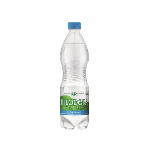 Theodora natural mineral water 0,33l sparkling in PET bottle