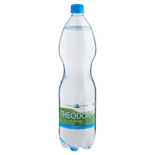 Theodora natural mineral water 1,5l sparkling in PET bottle