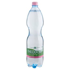 Theodora natural mineral water 0,33l sparkling in PET bottle Theodora natural mineral water 0,33l sparkling in PET bottle