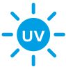 UV VT20D digitális alsó (rejtett) ballonos vízadagoló berendezés UV led lámpával fekete színben