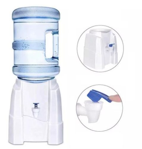 V18H fehér ballonos asztali vízadagoló