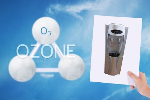 V208OS ezüst ballonos vízadagoló berendezés ózon generátorral