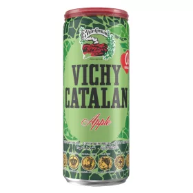   Vichy Catalan szénsavas alma ízesítésű ásványvíz 0.33l aludobozban (visszaváltható, Betéti díjas +50.-Ft)