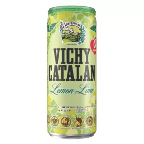   Vichy Catalan szénsavas citrom-lime ízesítésű ásványvíz 0.33l aludobozban (visszaváltható, Betéti díjas +50.-Ft)