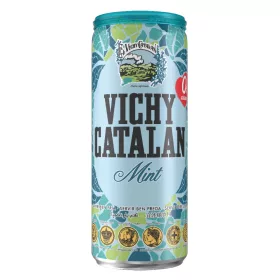 Vichy Catalan szénsavas citrom-lime ízesítésű ásványvíz 0.33l aludobozban (visszaváltható, Betéti díjas +50.-Ft)