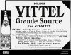 Vittel mineral water 0,75l still with glass bottle