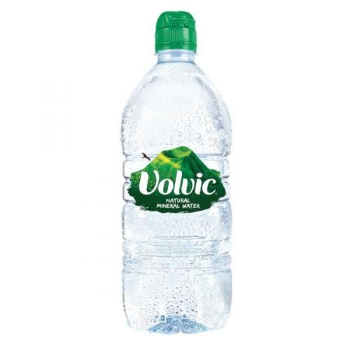 Volvic 1l natural mineral water with sports cap