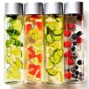 Voss tangerine lemongrass mineral water 0.375l sparkling in glass