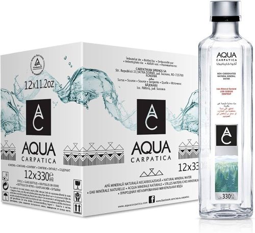 Aqua Carpatica mentes 0,33l üveg palackban (visszaváltható, Betéti díjas +50.-Ft)