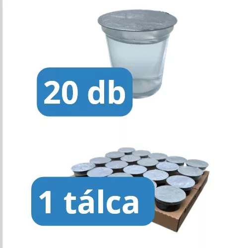 Aquica 155ml poharas mentes víz