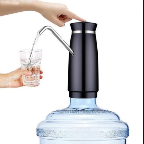 Elektromos pumpa (USB+230V) 19l ballonhoz beépített akkuval