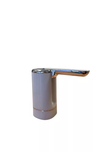 Electric water dispenser pump white for 19 L (5 Gallon) ballon with built in rechargeable battery