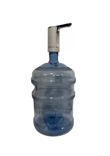 Electric water dispenser pump white for 19 L (5 Gallon) ballon with built in rechargeable battery