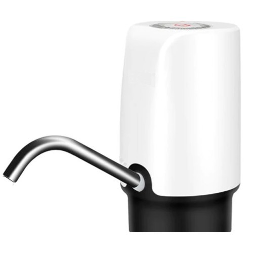 Electric water dispenser pump white for 19 L (5 Gallon) ballon with built in rechargeable battery
