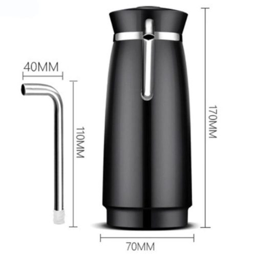 Elektromos pumpa fehér(USB+230V) 19l ballonhoz beépített akkuval
