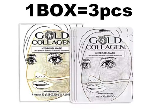 Gold Collagen Hidrogél arcmaszk (1 doboz=3 db)