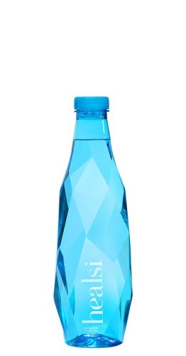 Healsi Water Diamond Bottle Blue 0,5l mentes ásványvíz PET palackban