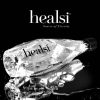 Healsi Water Diamond Bottle Crystal 0,4l mentes ásványvíz üveg palackban