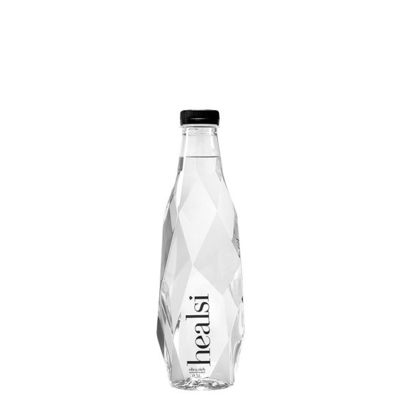 Healsi Water Diamond Bottle Crystal 0,5l mentes ásványvíz PET palackban