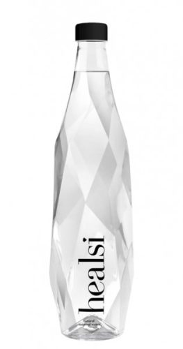 Healsi Water Diamond Bottle Crystal 0,85l mentes ásványvíz üveg palackban