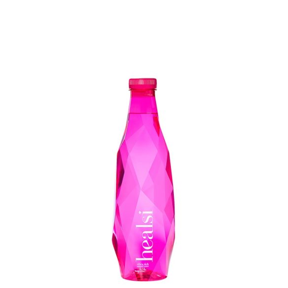 Healsi Water Diamond Bottle Pink 0,5l mentes ásványvíz PET palackban