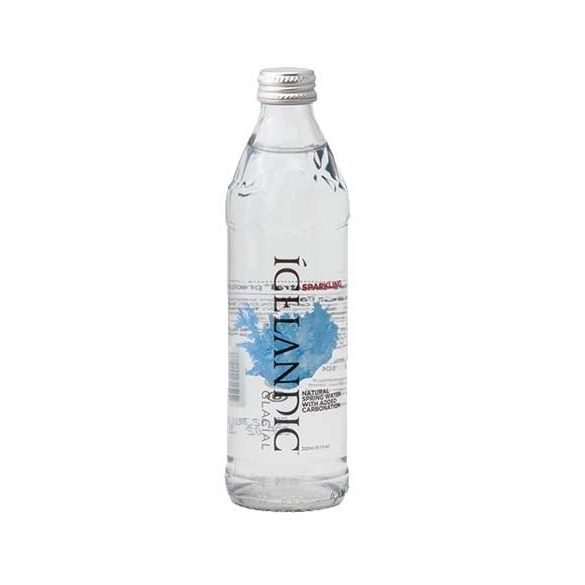 Icelandic Glacial Water 0,75l sparkling in glas bottle