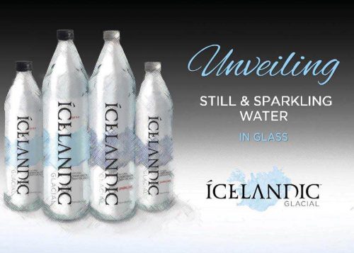 Icelandic Glacial Water 0,33l szénsavas jégvíz üveg palackban