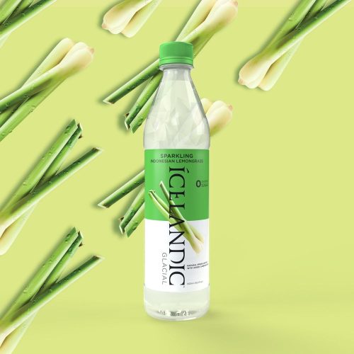Icelandic Glacial Water 0,5l Indonesiai citromfű ízű szénsavas jégvíz  PET palackban