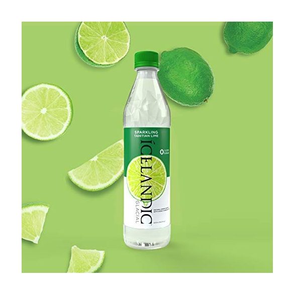 Icelandic Glacial Water 0,5l Tahiiti-Lime in PET bottle sparkling