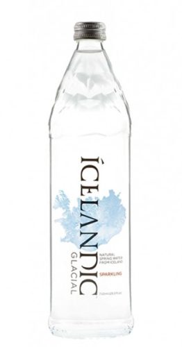 Icelandic Glacial Water 0,75l szénsavas jégvíz üveg palackban