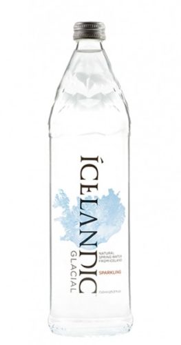 Icelandic Glacial Water 0,75l sparkling in glas bottle