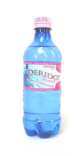 PERIDOT AQUA pH8,8 natural mineral water 0,5l still in PET bottle