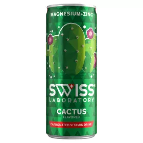   SWISS FIZZY FÜGEKAKTUSZ MAGNESIUM+CINK VITAMIN ITAL 250ML szénsavas (visszaváltható, Betéti díjas +50.-Ft )
